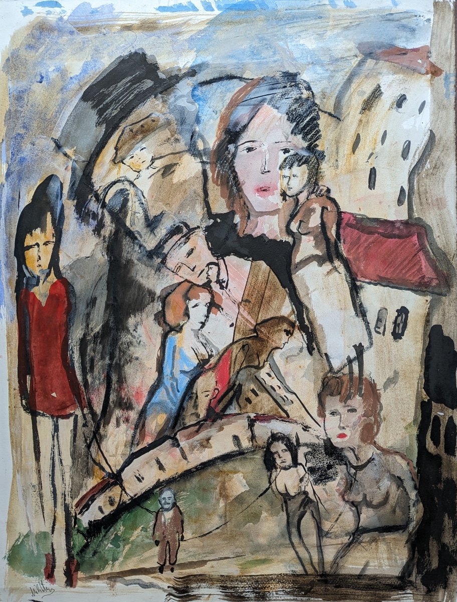 Zwy Milshtein (1934-2020) Characters 