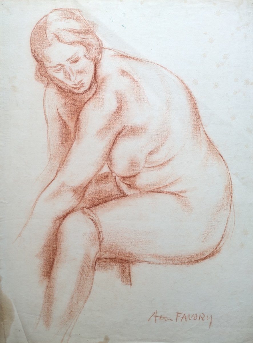 André Favory (1889-1937) Nude 