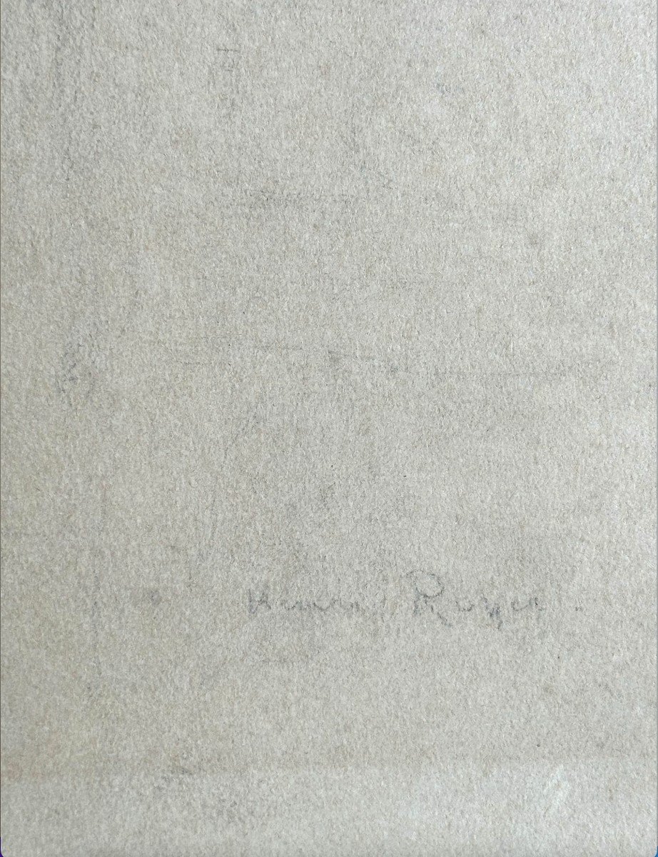 Henri-paul Royer (1869-1938), "portrait Of A Seated Woman"-photo-2