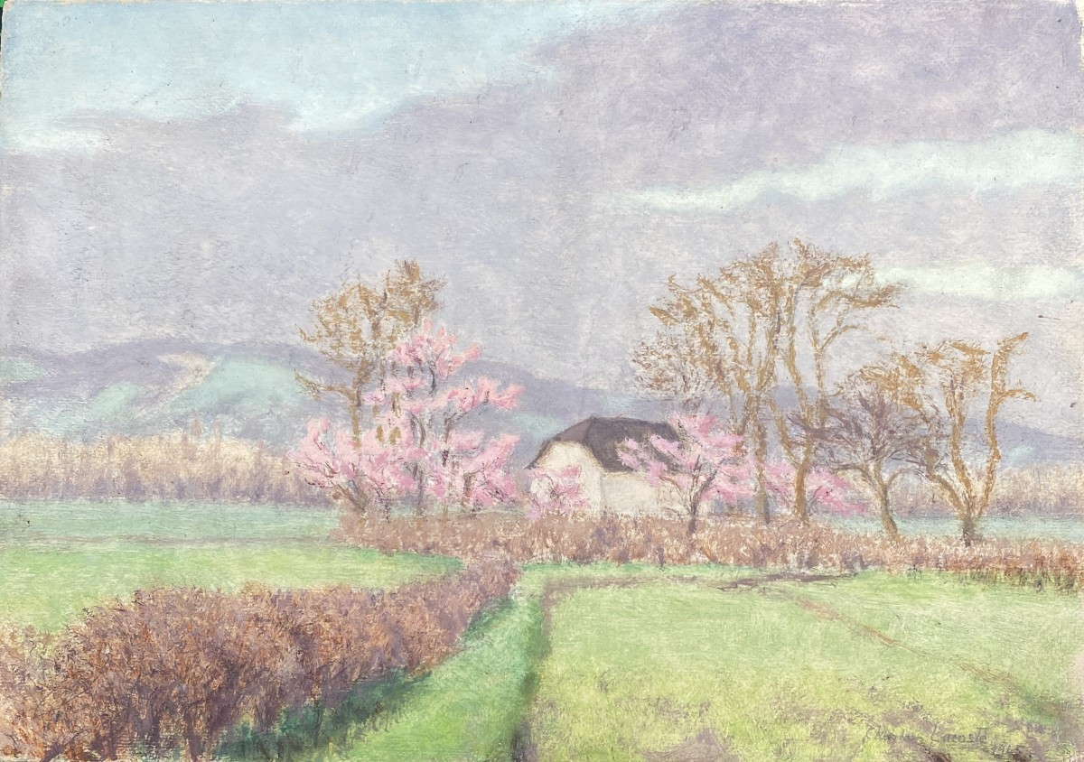 Charles Lacoste (1870-1959), "spring Landscape" (1945)