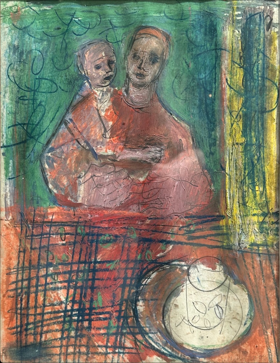 Joachim Weingart (Drohobytch 1895- Auschwitz 1942), "Maternité"