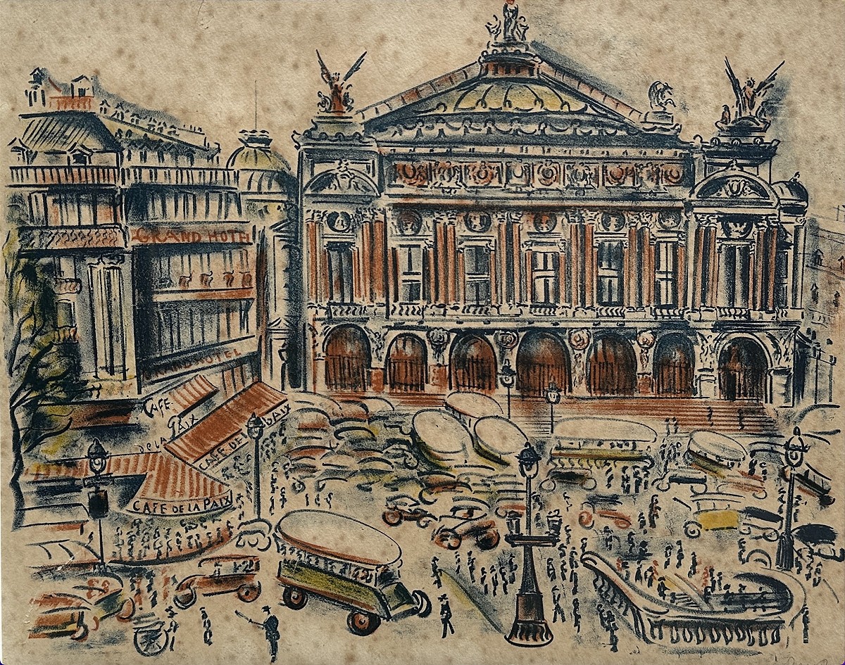 Irene Reno (1884-1953), "paris Opera"