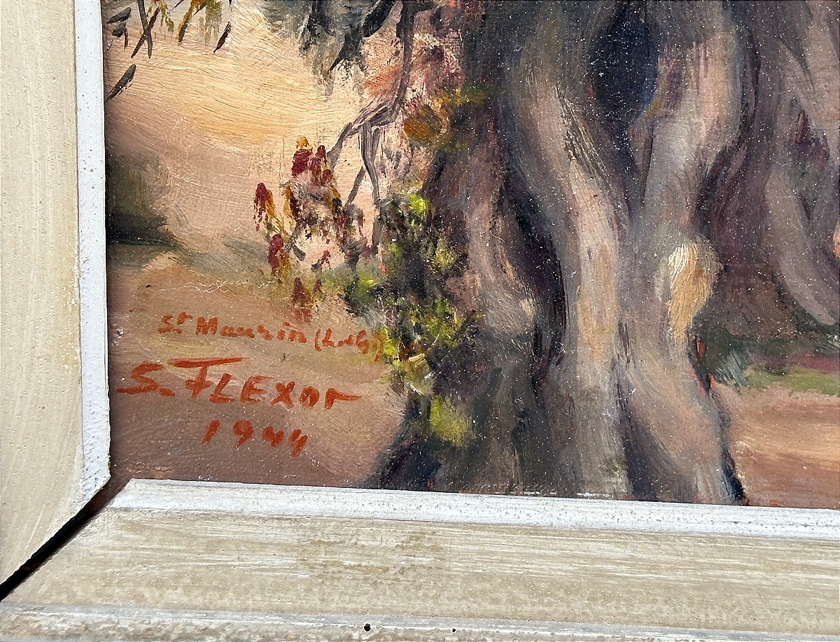 Samson Flexor (Soroca 1907- Sao Paulo 1971),  "Abbaye De Saint-Maurin, Lot-et-Garonne"-photo-3