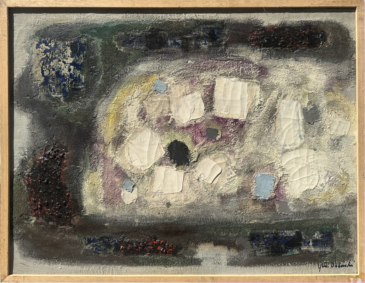 Jun DOBASHI (1910-1975), "Composition Paysage" -photo-2