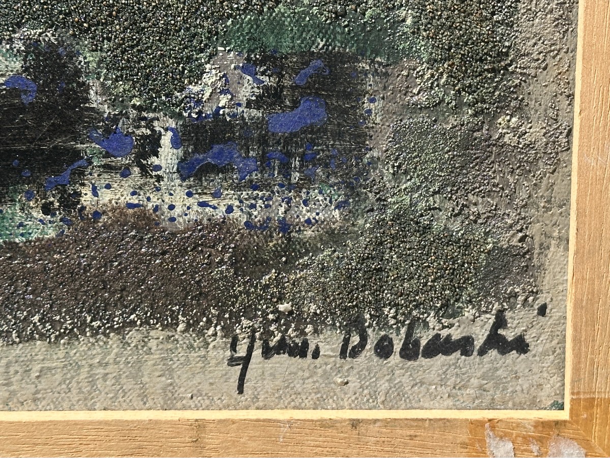 Jun DOBASHI (1910-1975), "Composition Paysage" -photo-3