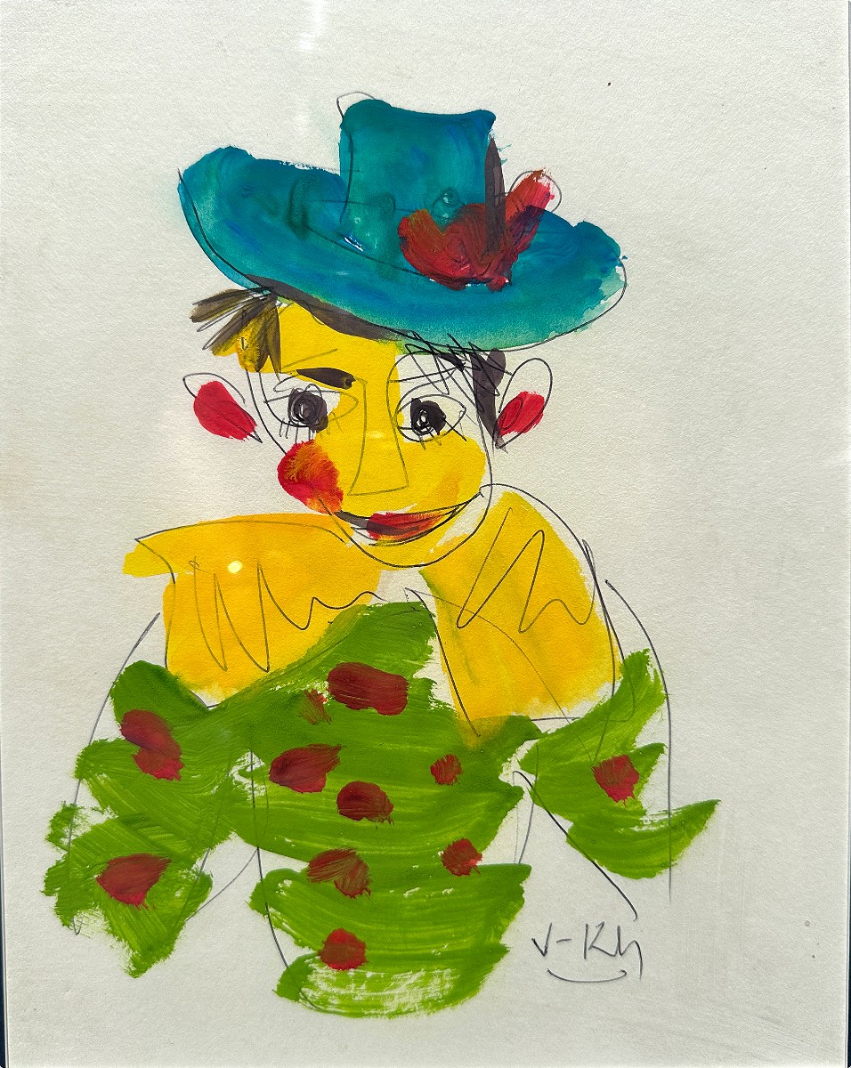 Vasyl KHMELUK (1903-1986), Le clown