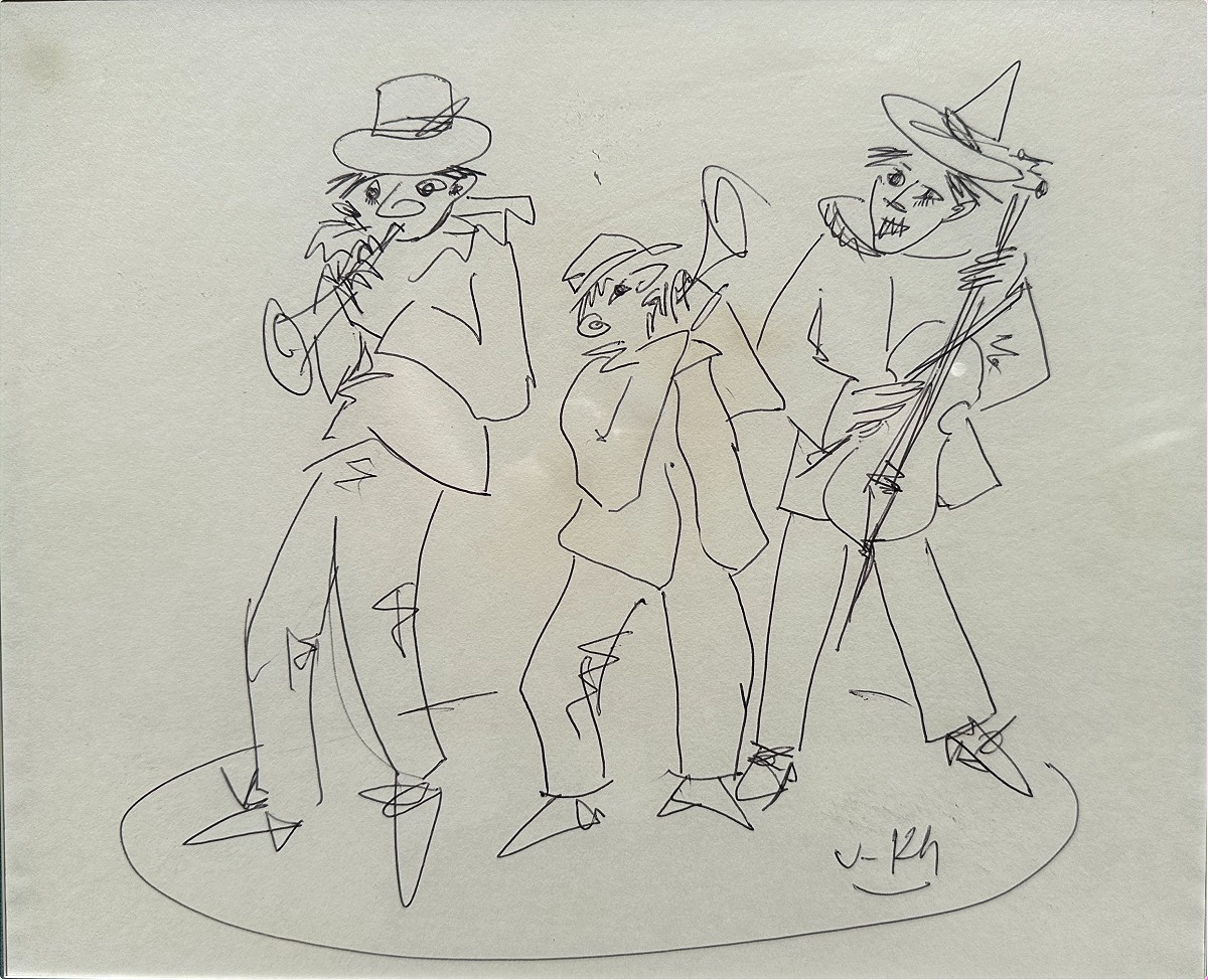 Vasyl Khmeluk (1903-1986), The Musicians