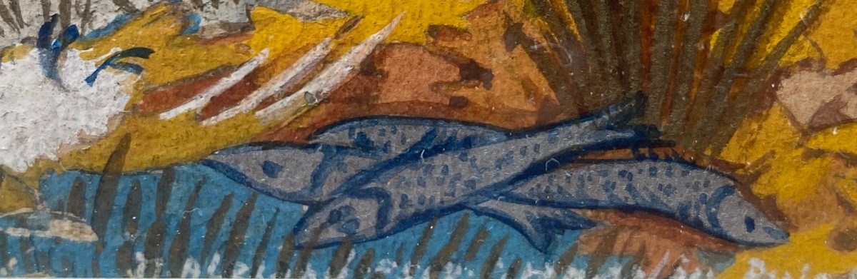 Nicola Alexandrescu (1884-1957) Romania Project Decorations Of The Four Seasons Autumn -photo-4