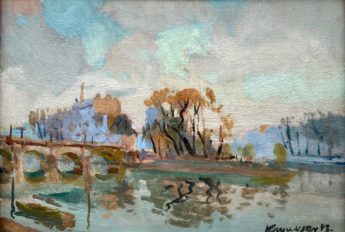Nicolas Krycevsky (1898–1961) Ukraine City Island 