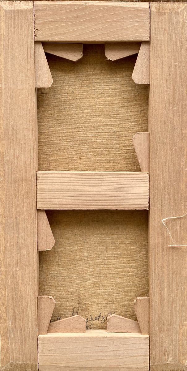 Constantin Kousnetzoff (1863- 1936) Russie Les toits de Paris -photo-3