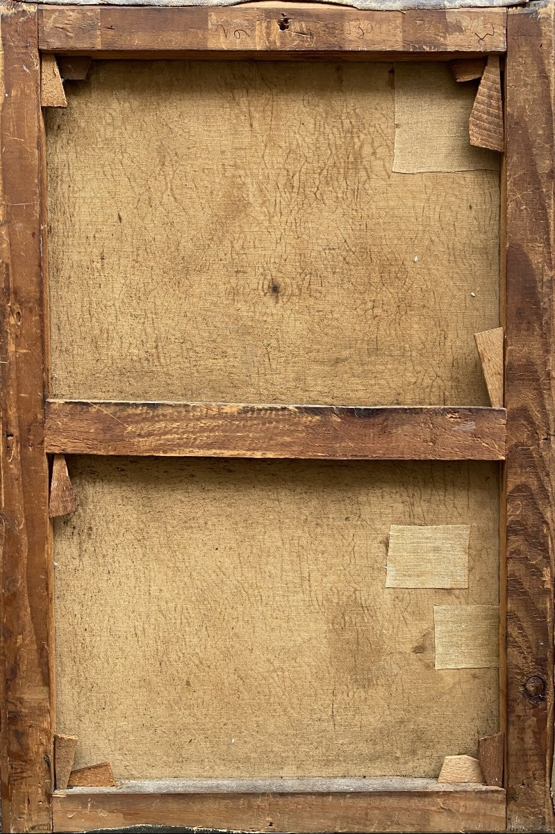 École Française fin XIXème siècle L'hortensia -photo-2