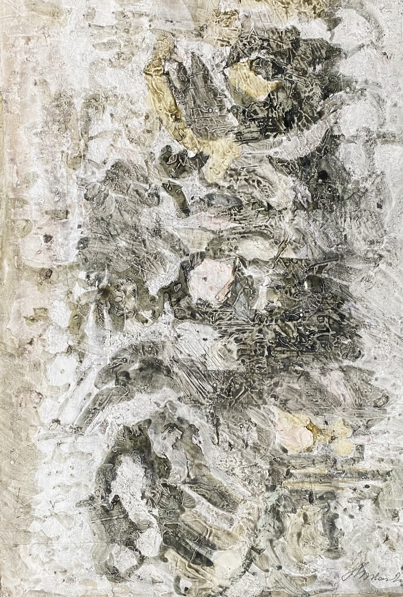 Maria Wlazłowska Epstein (1911 Urzejowice - 1971 Gdynia) Poland Abstract Composition 