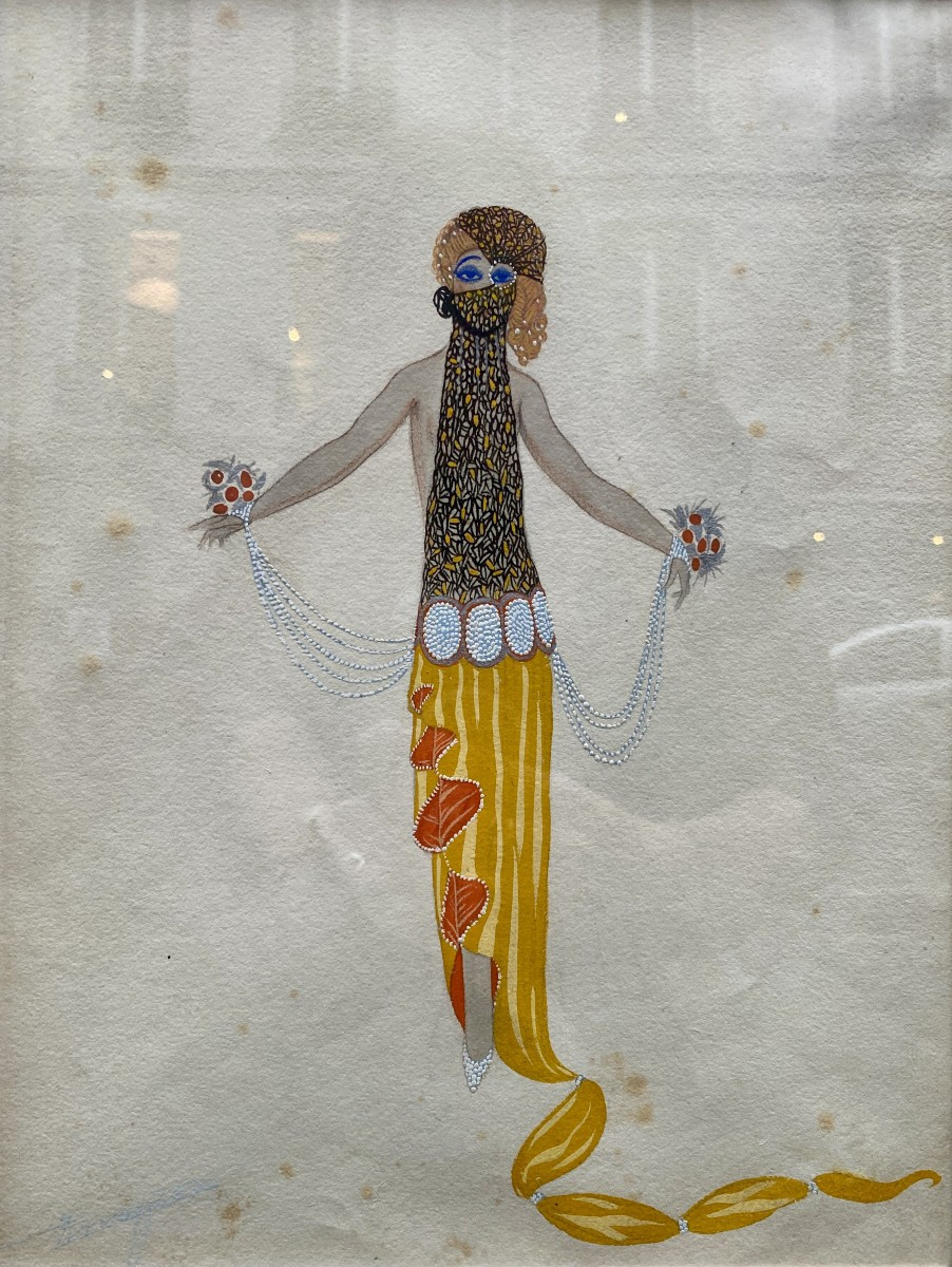 Alexander Zinoviev (1889 - 1977) Russia Dancer 