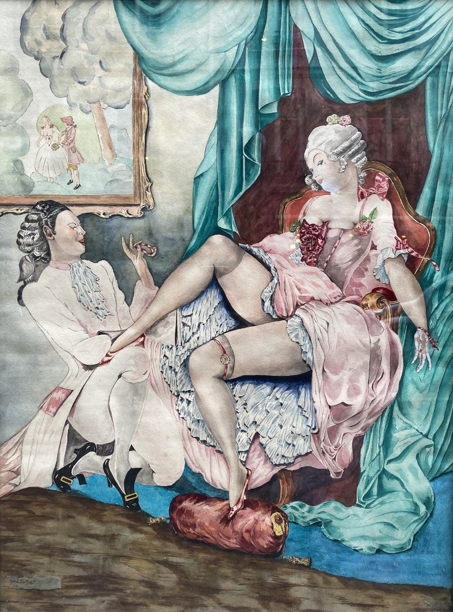 Umberto Brunelleschi (1879 Montemurlo - 1949 Paris) Italy Candice 