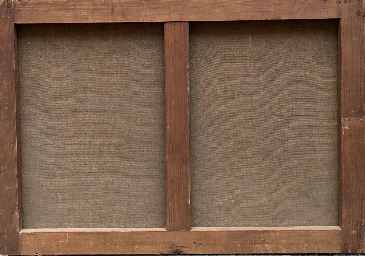 Eugène Galien Laloue (1854 Montmartre - 1941 Chérence) Bateaux au port -photo-2