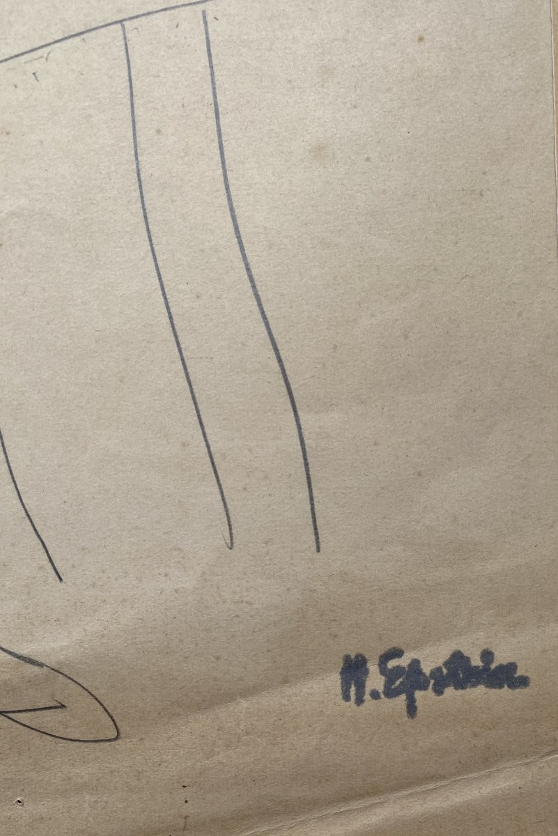 Henri Epstein (łódź 1891 - Auschwitz 1944) Poland People -photo-4