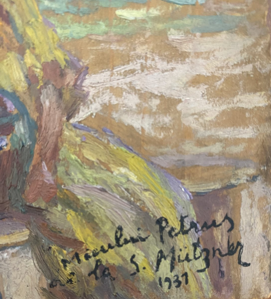 Samuel Mützner (1884 Bucharest - 1959 Bucharest) Romania Seated Woman Holding An Amphora -photo-3