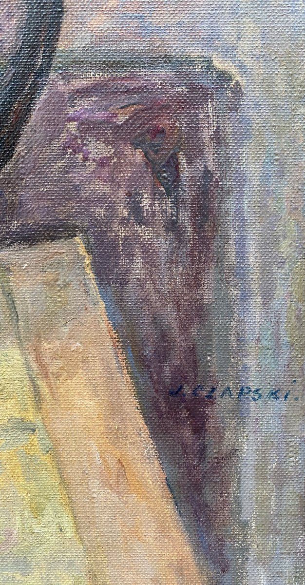 Jozef Czapski (1896 Prague - 1993 Maisons-laffitte) Austria-hungary The Roses -photo-3