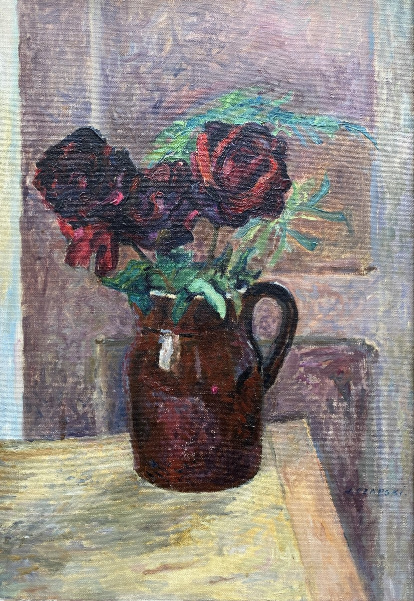 Jozef Czapski (1896 Prague - 1993 Maisons-laffitte) Austria-hungary The Roses 