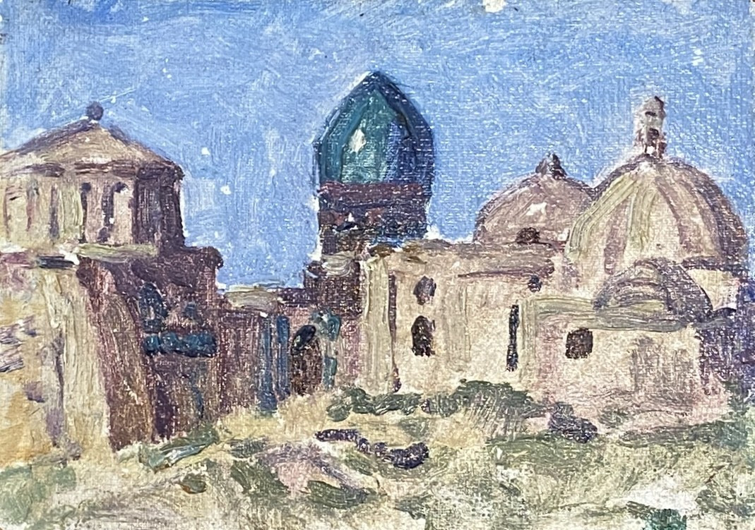 20th Century Russian School View Of Rome 