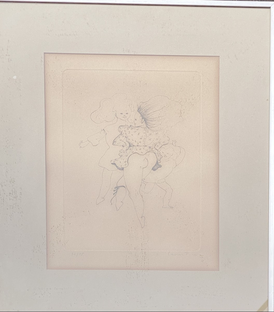 Leonor Fini (1907 Buenos Aires - 1996 Aubervilliers) Argentina The Little Model Girls -photo-2