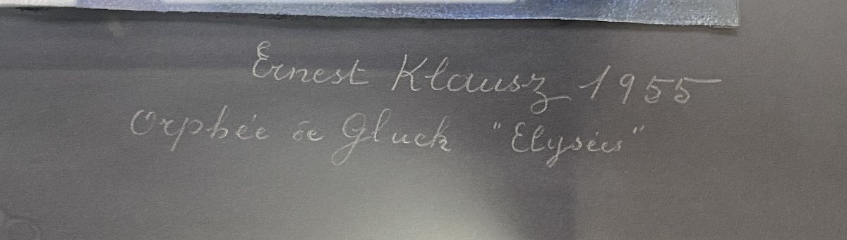 Ernest Klausz (1898 Eger -1970) Hongrie Composition musicaliste -photo-2