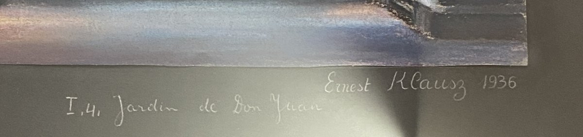 Ernest Klausz (1898 Eger -1970) Hongrie Projet de décor -photo-4