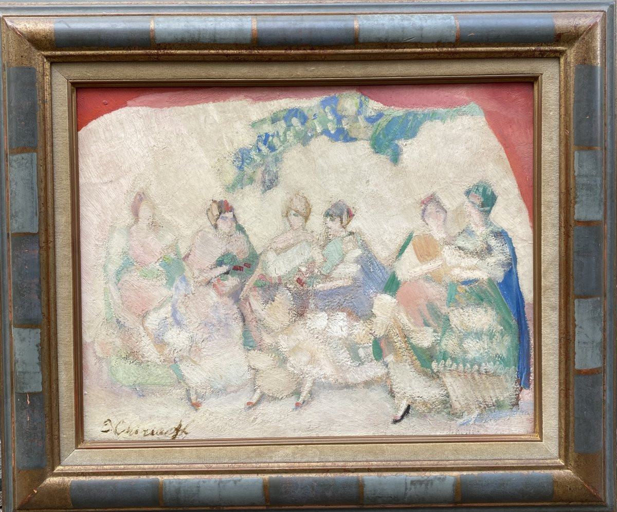 Eugène Chiriaeff (1887 Tula - 1945 Ussr) Russian Ballet Dancers -photo-3