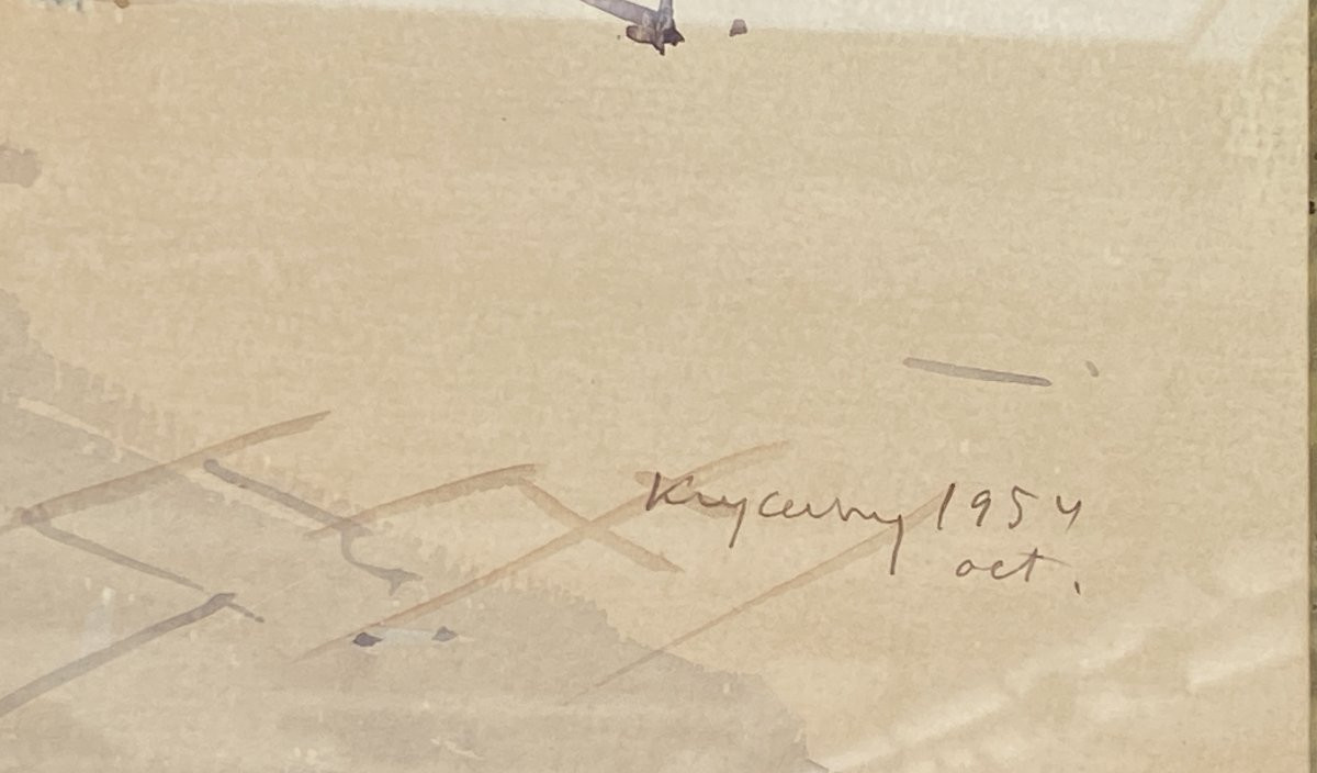 Vassyl Krytchevsky (1873 Gouvernement de Kharkov - 1952 Caracas) Ukraine Venise -photo-3