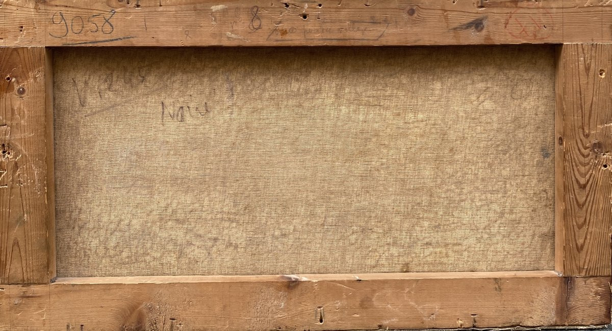 Maxime Noiré (Guinglange 1861 - Alger 1927) L'Oeud de Bou Saada-photo-2