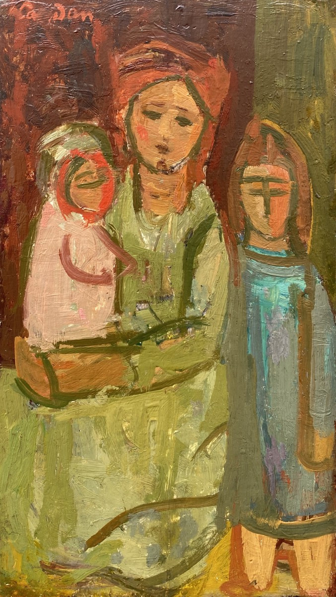 Zygmunt Landau (Łódź 1898 - Tel-Aviv 1962) Pologne La famille  