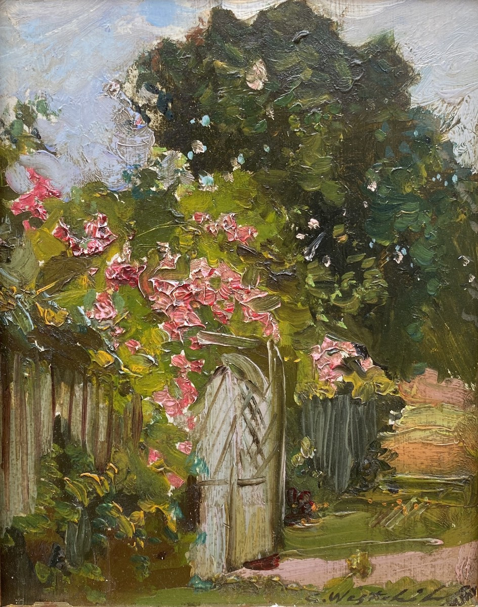 Constantin Westchiloff (saint Petersburg 1878 - New York 1945) Russia The Garden