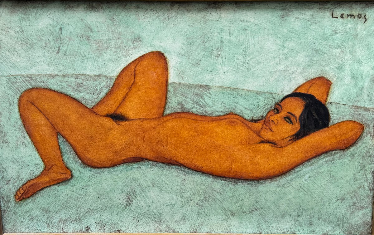 Pascal De Lemos (1957 - 2020 ) Exotic Nude