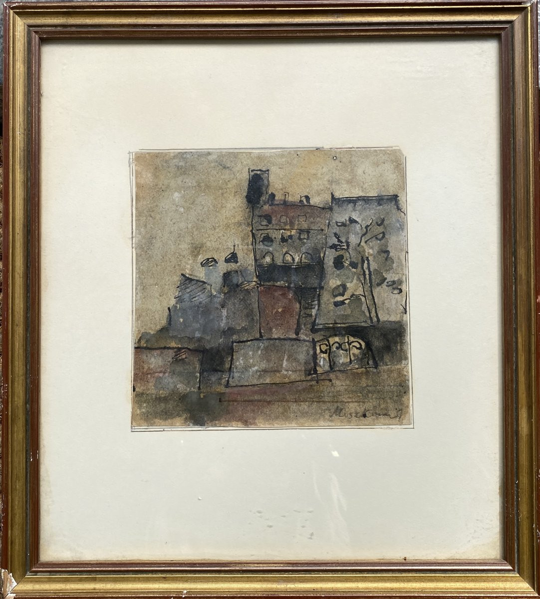 Symcho Moszkowicz (łódź 1915 - Sweden 1966) Poland Landscape-photo-4