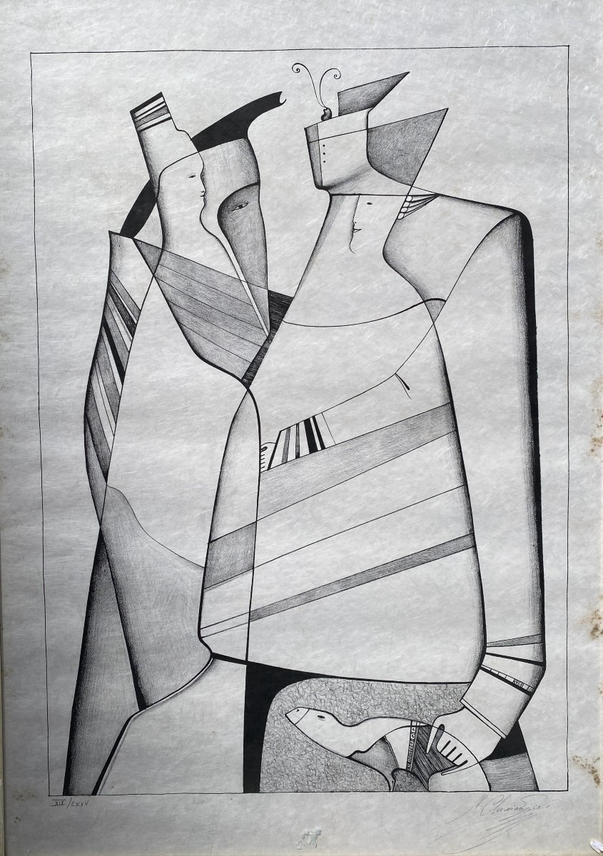Mikhaïl Chemiakine (Moscou 1943) Russie Les personnages 