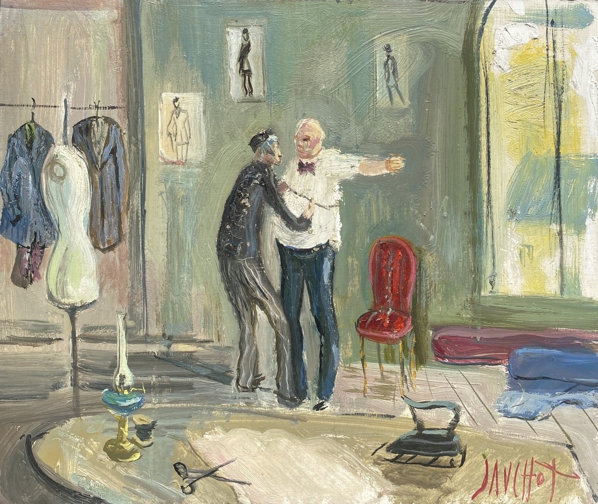 Gabriel Dauchot (livry-gargan 1927 - Paris 2003) The Tailor