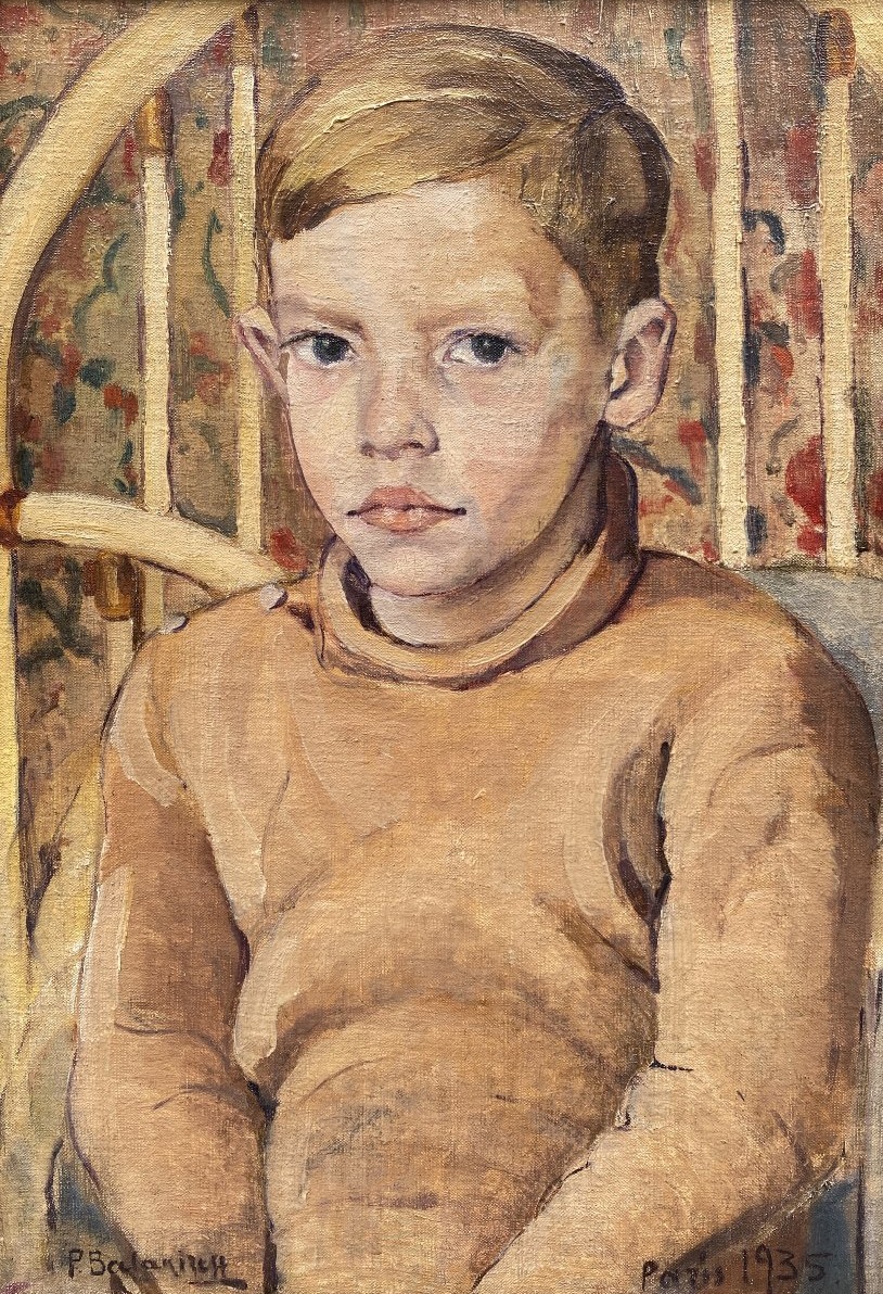 Pavel Balakirev (1914-1968) Russie Portrait d'un jeune homme