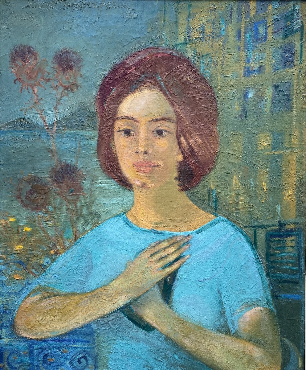 Dorota Szenfeld (XX) Portrait de Mme Felicia Sandzen 