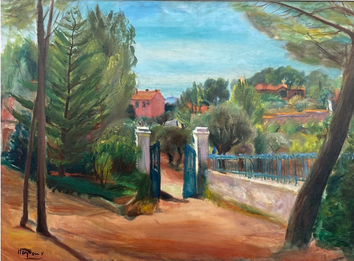 Henri Hayden (Varsovie 1883 - Paris 1970) Pologne Paysage provençal 