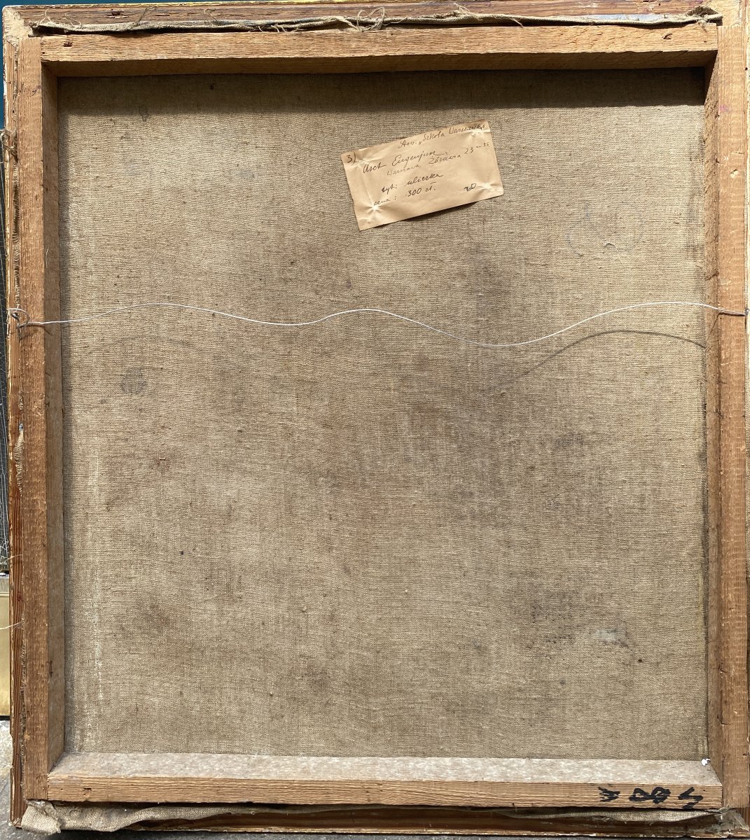 Eugeniusz Arct (1899 Odessa - Varsovie 1974) Ukraine Kazimierz au bord de la Vistule -photo-1