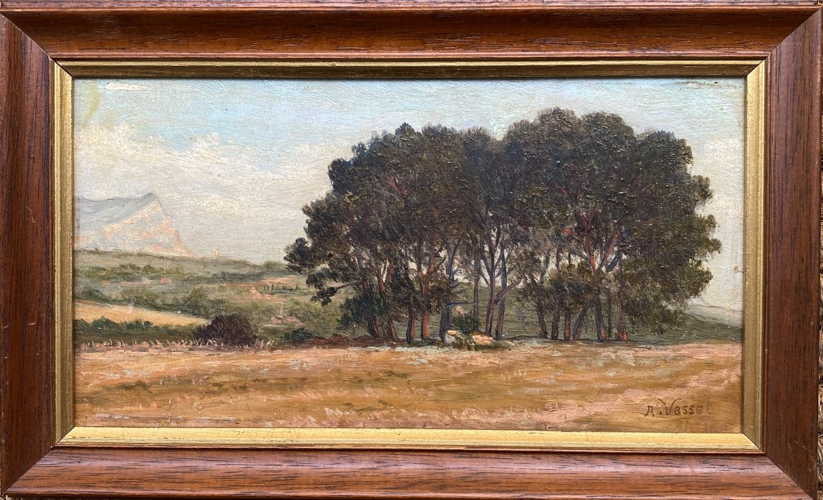 A. Vassel, Landscape Of The South, 20th Century -photo-2