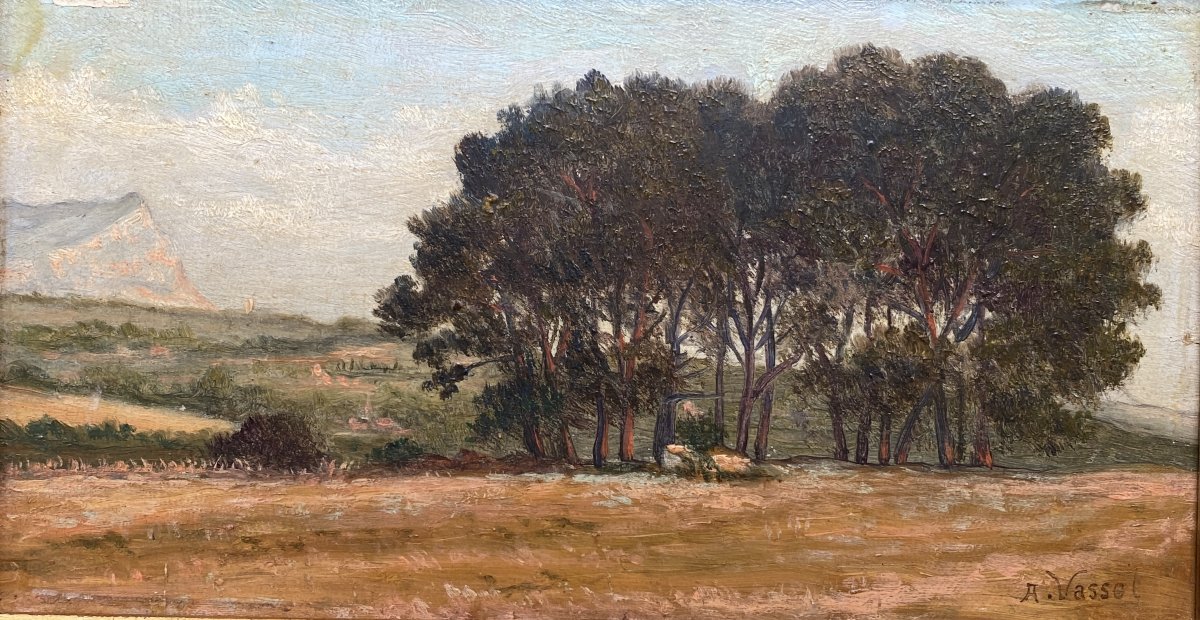 A. Vassel, Landscape Of The South, 20th Century 