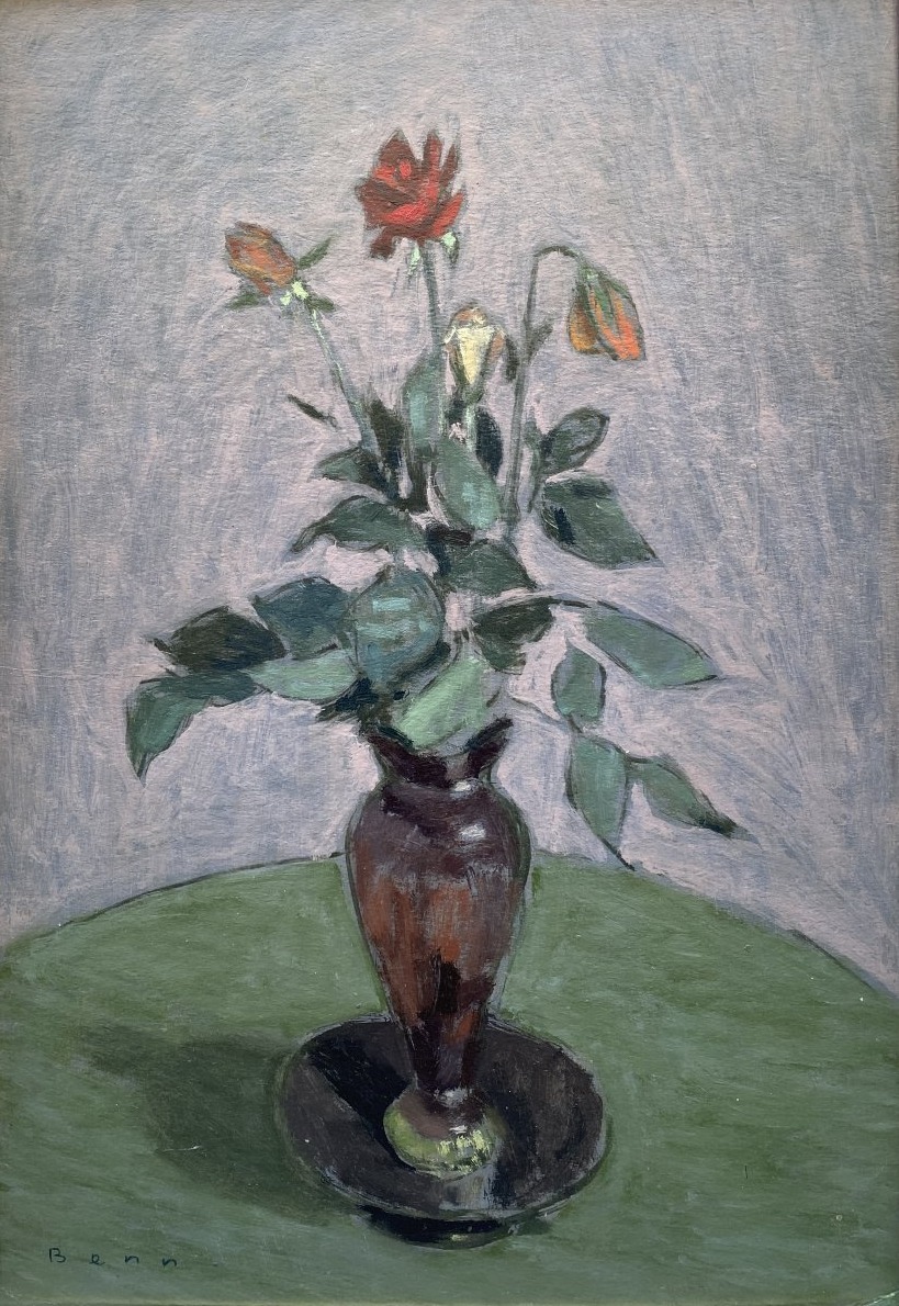 Benn (białystok 1905–paris 1989) Poland Closed Roses 