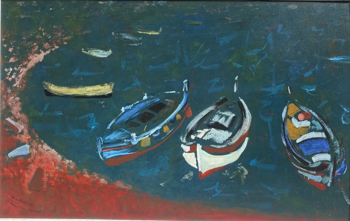 Hein HECKROTH (1901-1970) peintre Allemand Saint-Jean-Cap-Ferrat 