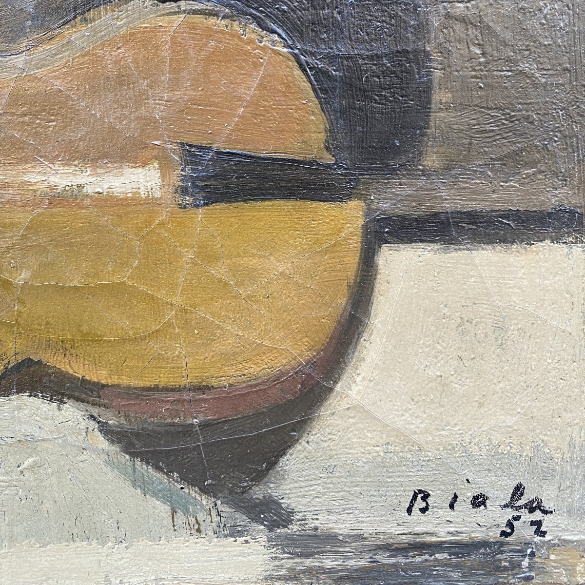 Janice Biala (biala Podlaska, 1903 – Paris, 2000) Poland Still Life With A Violin-photo-3