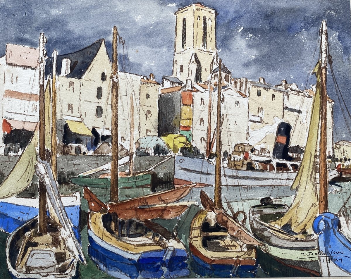 André Delauzieres (Paris 1904 - Paris 1941) Église Saint-Sauveur de La Rochelle 