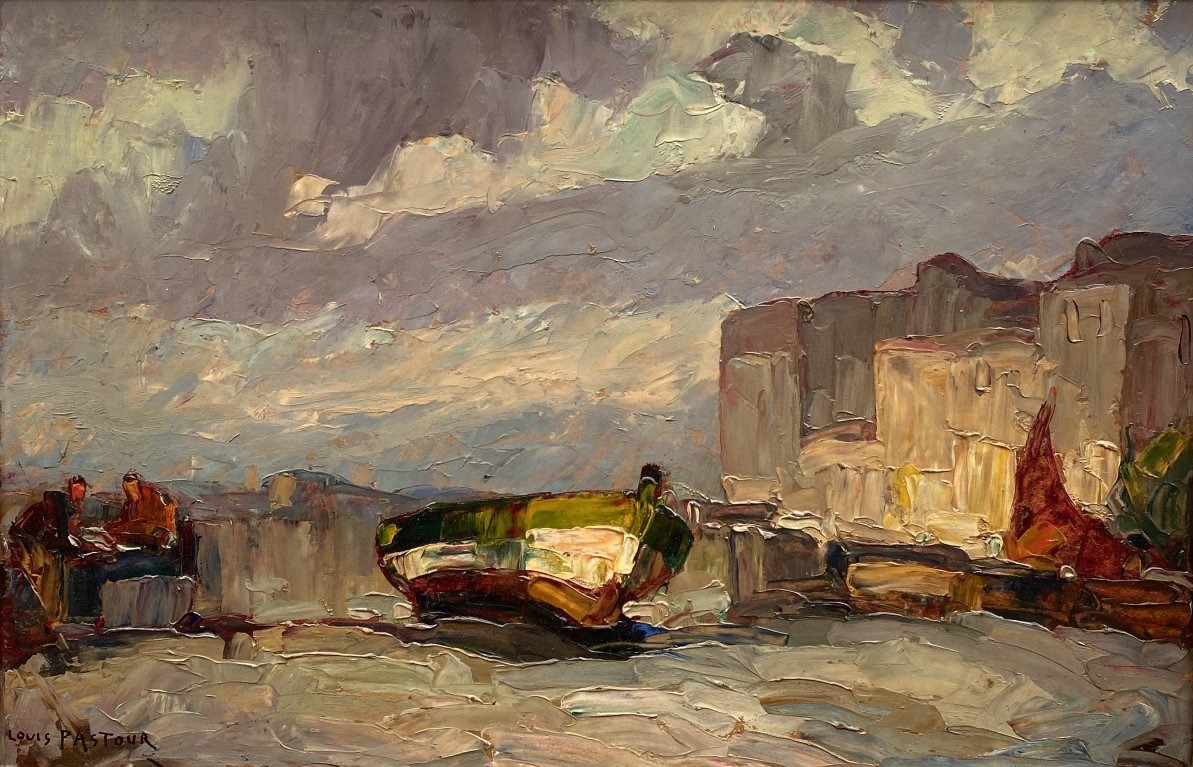 Louis Pastour (cannes 1876 – Cannes 1948) Before The Storm 