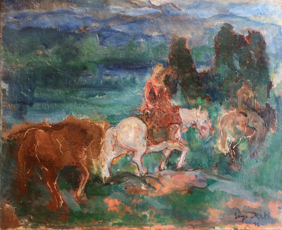 Serge Mako (1885 - 1953), Les Cavaliers