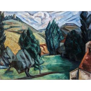 André Favory (1889-1937)  Paysage