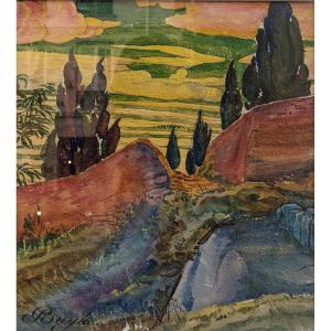 Boleslas Buyko (1876-1940) Landscape 